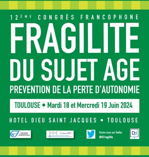 Congrès Fragilité du sujet âgé