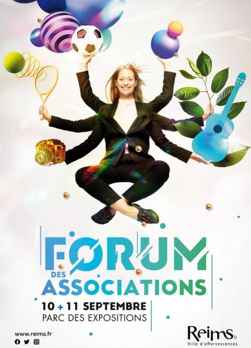 Forum des Associations (Reims, 10 et 11 septembre 2022, 14h-19h)